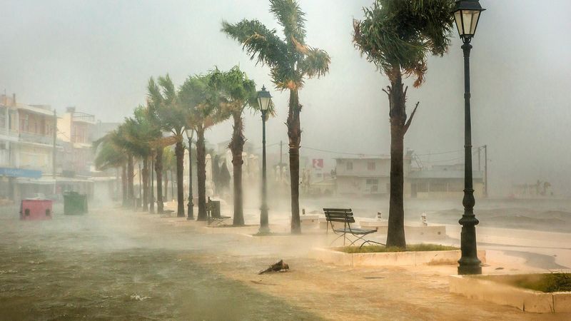 Ciclonul Ianos a făcut prăpăd în Grecia