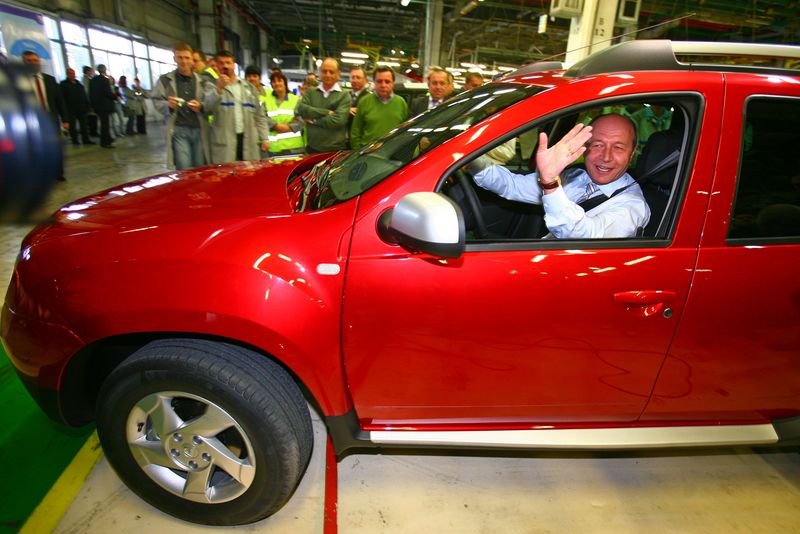 Traian Basescu duster