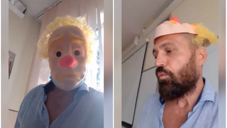 Un profesor instigă elevii să &icirc;ncalce regulile de protecție