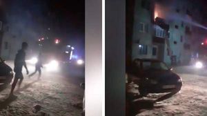 Incendiu devastator la Băilești