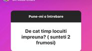 Florentina a răspuns la câteva întrebări pe pagina ei de Instagram