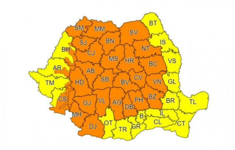 Avertizare meteorologică