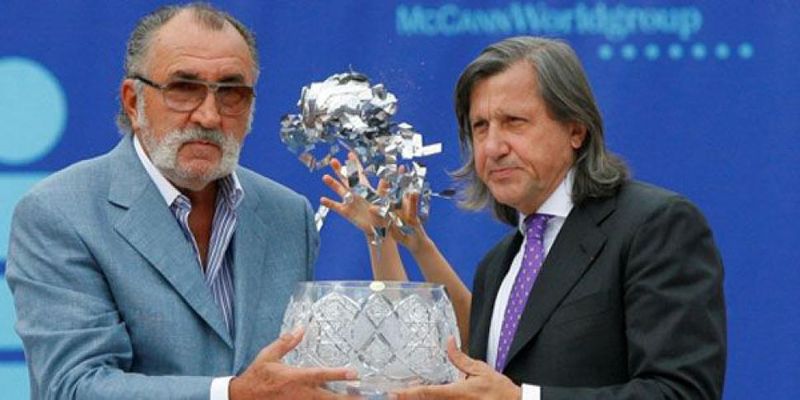 Ion Țiriac si Ilie Năstase
