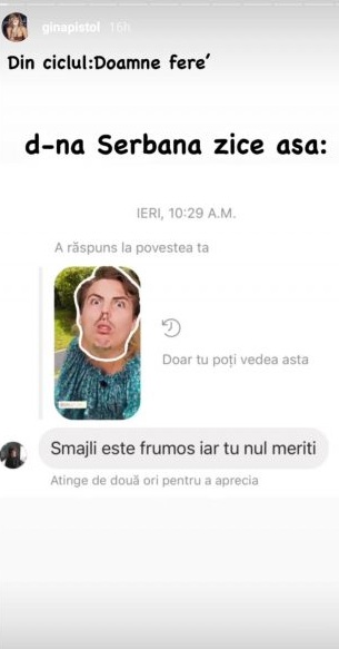 Gina Pistol criticată dur