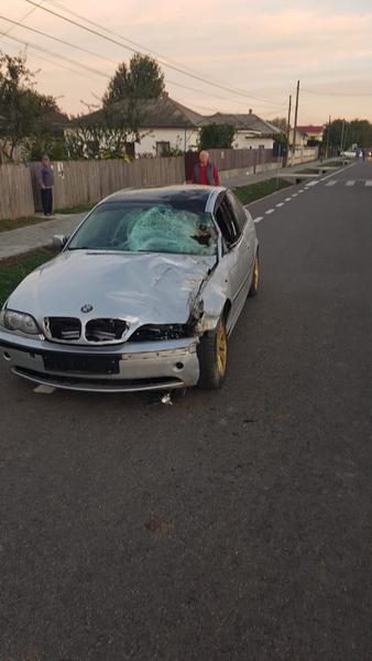 Alin s-a urcat beat la volanul unui BMW și a omorât o bătrână