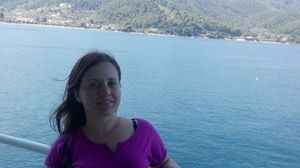 IUlia Ganea inainte de accident
