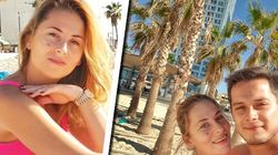 Imagini incredibile! Ce a trebuit să facă soțul actriței Bianca Sârbu când a pierdut un pariu