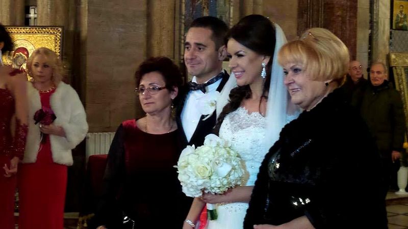 Gabriel Fătu și Georgiana Stancu, la nuntă