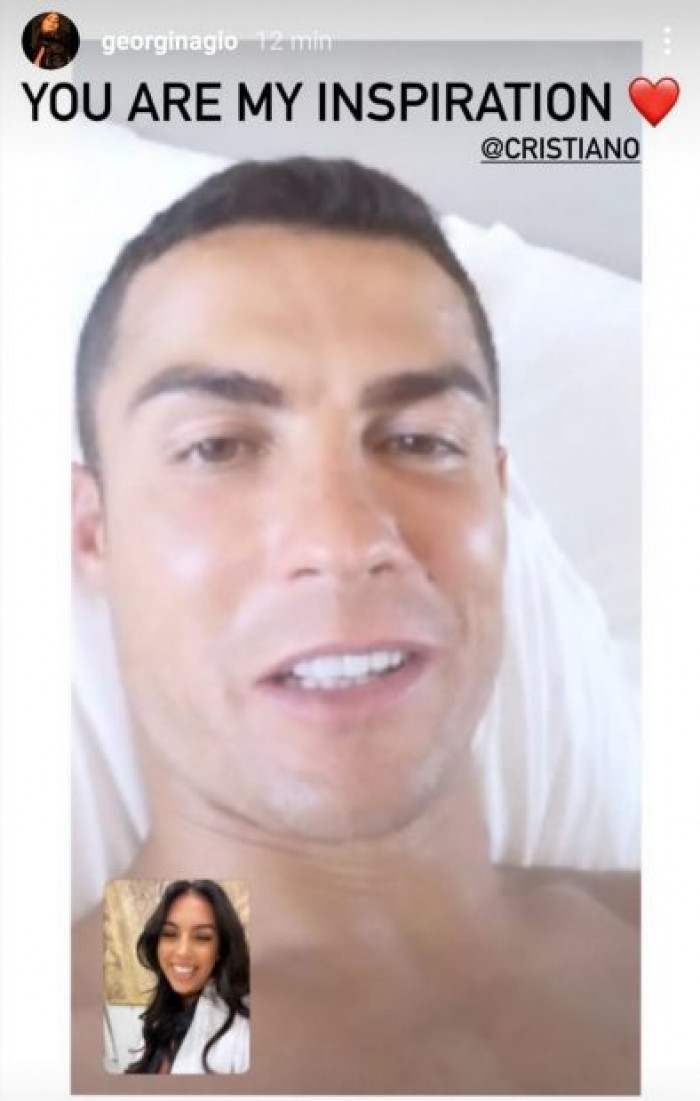 Georgina Rodriguez, mesaj de dragoste pentru Ronaldo