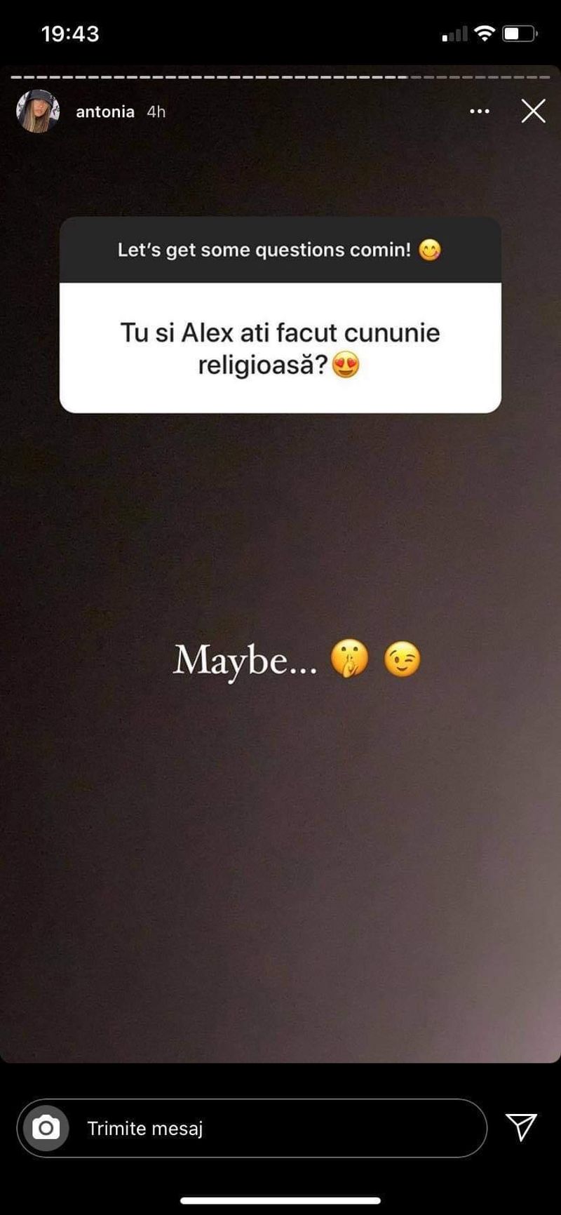 Antonia și Alex Velea s-au căsătorit?!