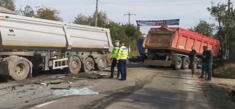 Accident grav în Rugionasa