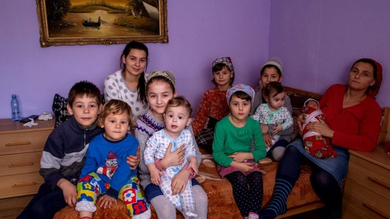 Mama cu cei mai mulți copii din Rom&acirc;nia