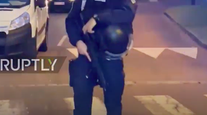 Imagini din apropierea locului în care a avut loc atacul