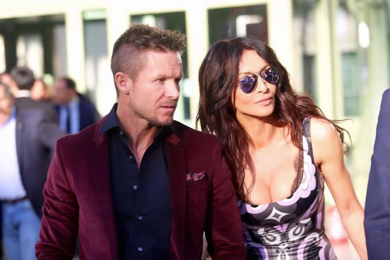 Mihaela Radulescu si Felix Baumgartner