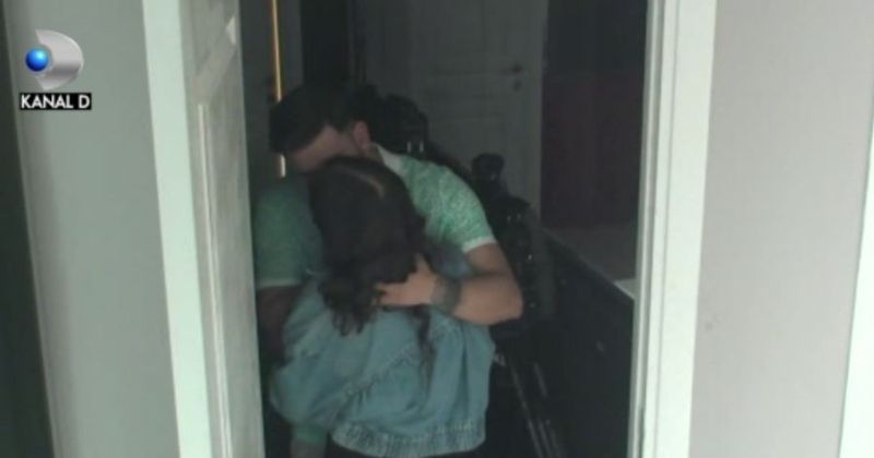 Madalina si George sarut