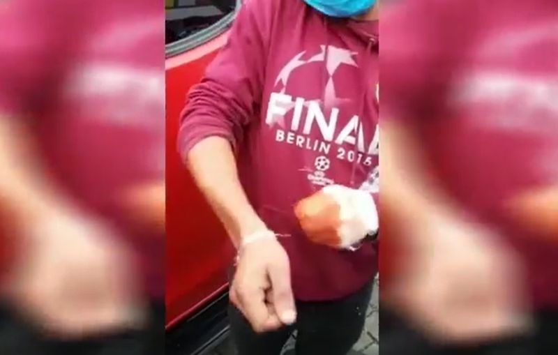 Un bărbat simula o deficiență fizică și cerea bani credincioșilor