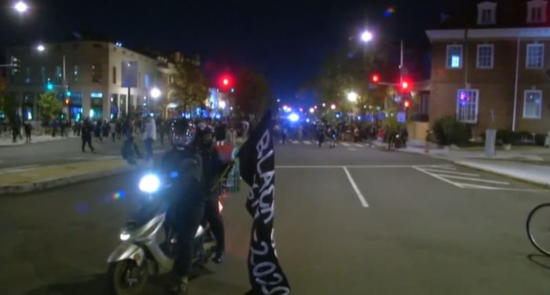 Protestatarii Shut Down DC