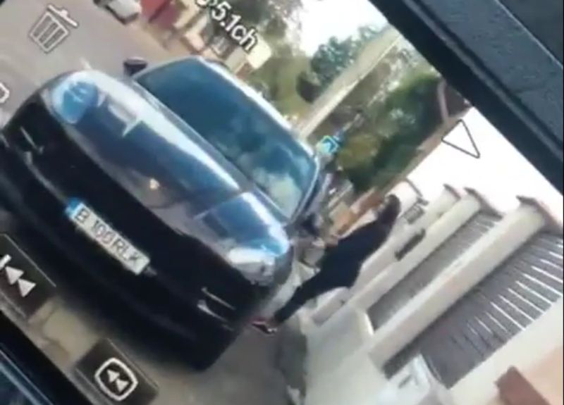 Raluca Pastramă, gest periculos în trafic