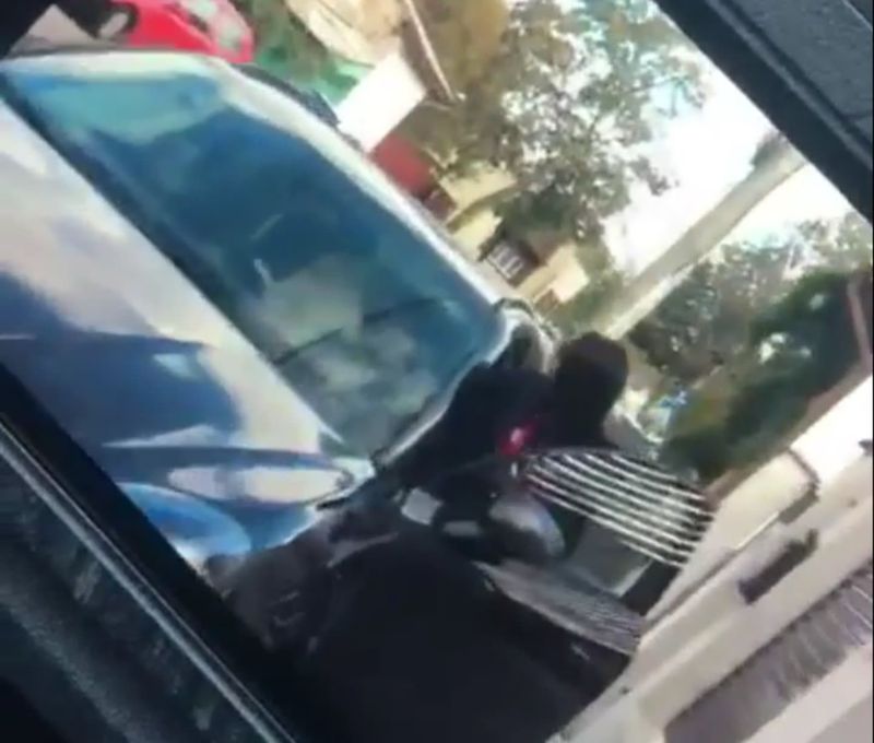 Raluca Pastramă, gest periculos în trafic