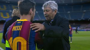 Mircea lucescu si messi