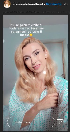 Cum se simte Andreea Bălan