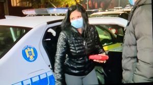 Polițiștii au prins-o pe femeia care a lovit-o pe Cristina Joia