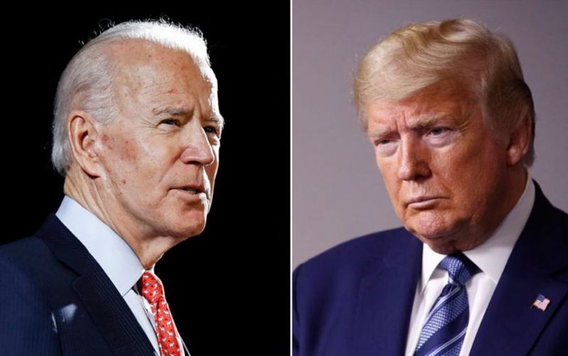 Joe Biden sau Donald Trump