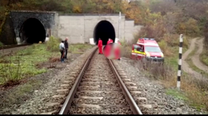 Tunelul între haltele Jebucu și Stana