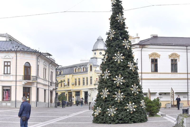 târg de Crăciun la Craiova