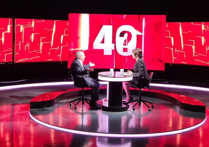 Ion Cristoiu, următorul invitat la “40 de întrebări cu Denise Rifai”