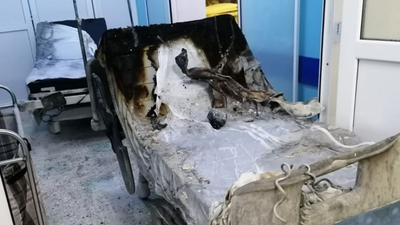 Incendiu puternic Piatra Neamt