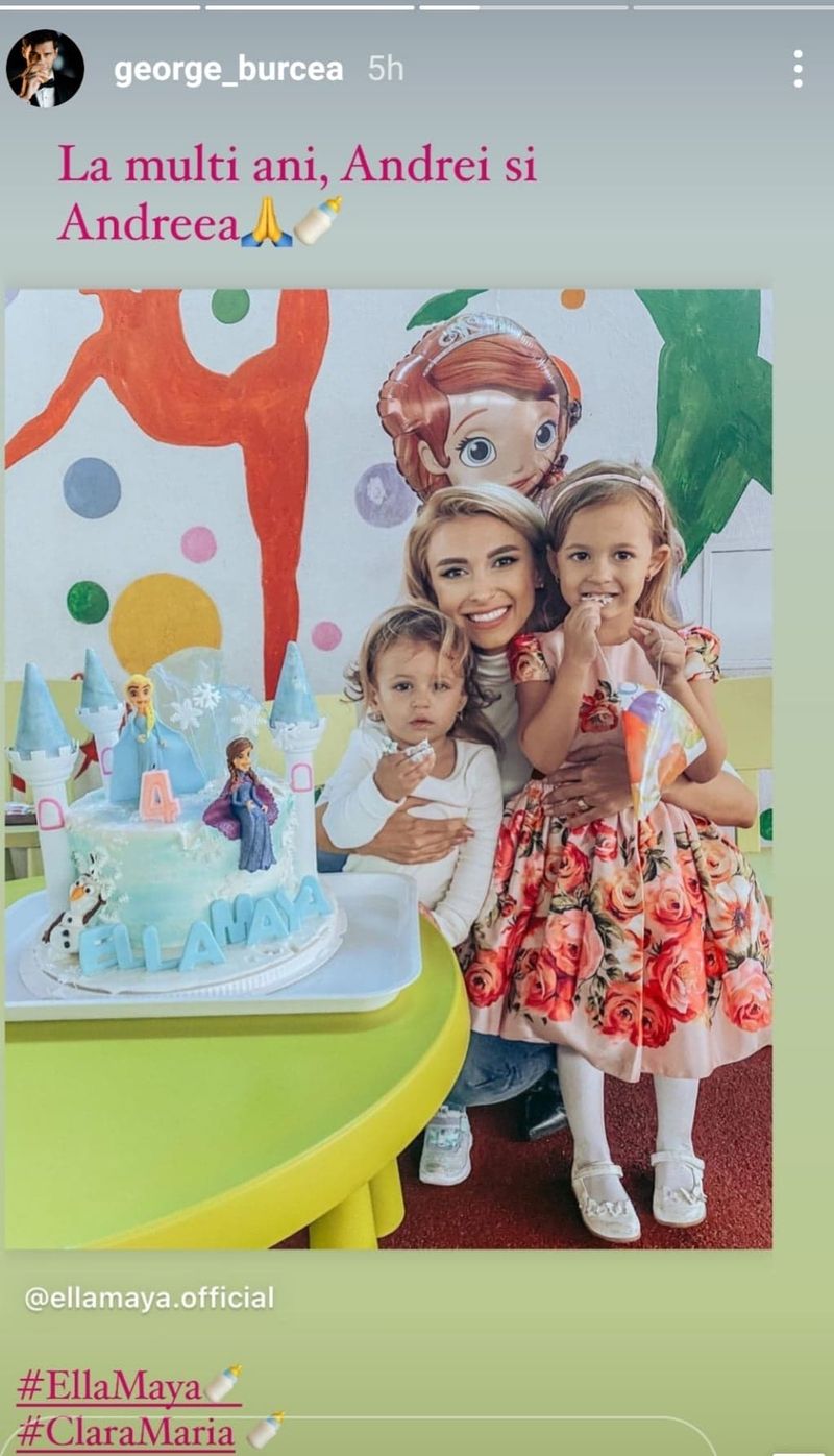 Postarea făcută de George Burcea.