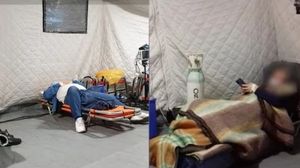Strigătul disperat al unei femei internate într-un cort COVID: ”Îmi este teamă că nu o mai iau de acolo vie!”