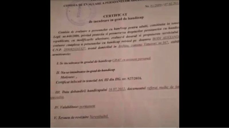 Regina Tik Tok-ului a făcut public certificatul de handicap