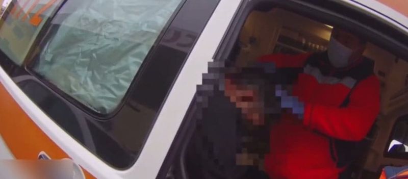 Șoferul a prezentat răni grave la nivelul capului