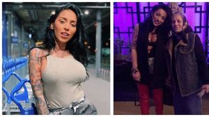 Ruby alături de bunica sa