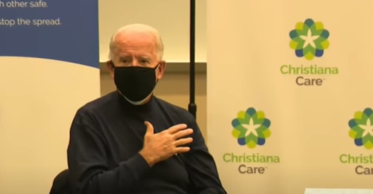 Joe Biden, prima reacție după ce s-a vaccinat împotriva coronavirusului  joe biden