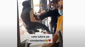 Imagini șocante! Un tânăr lovește cu brutalitate un bătrân