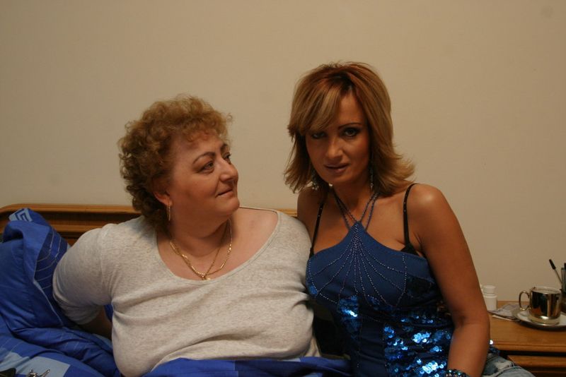 Daniela Gyorfi și mama ei, care a murit acum 7 ani daniela gyorfi