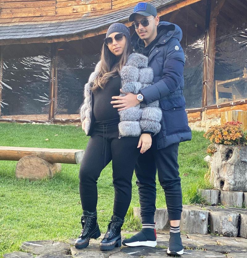 Fiul si nora lui Florin Salam
