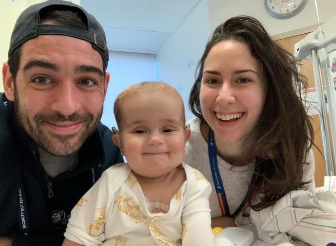 Andrew Kaczynski și soția lui, Rachel Louise