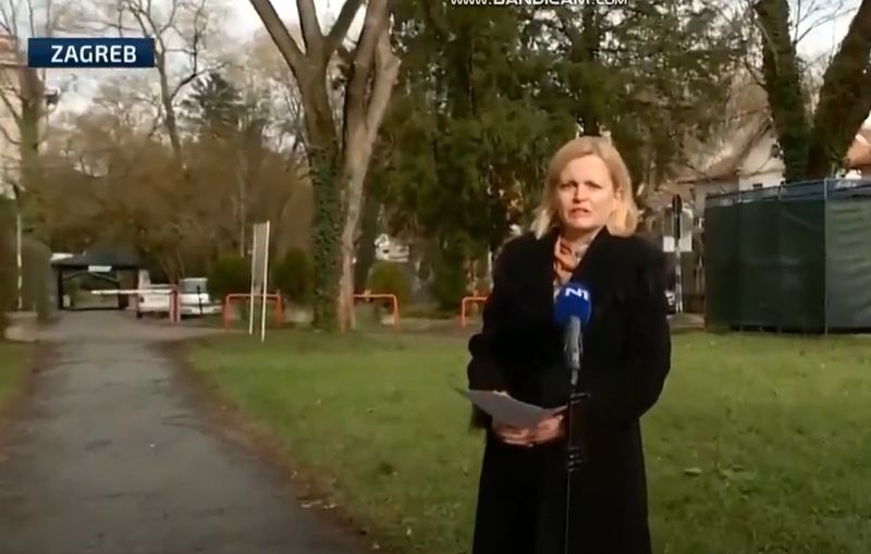 Imagini cutremurătoare din timpul cutremurului din Croația! 