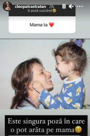 Cum arată mama Cleopatrei Stratan