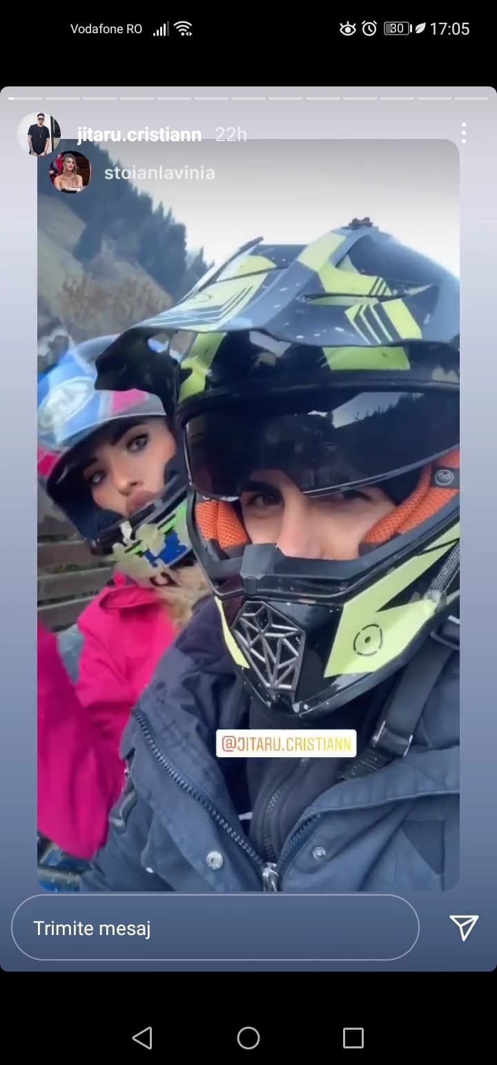 Jitaru și Mona, vacanță de vis la munte