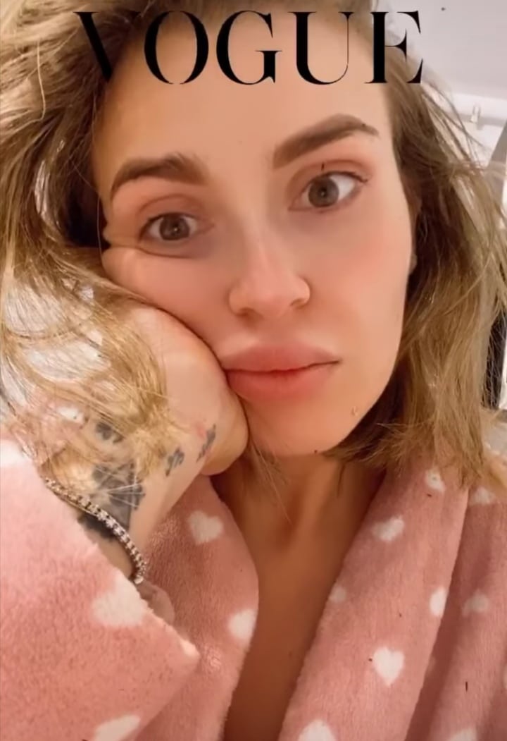 Oana Radu, fără pic de machiaj pe față