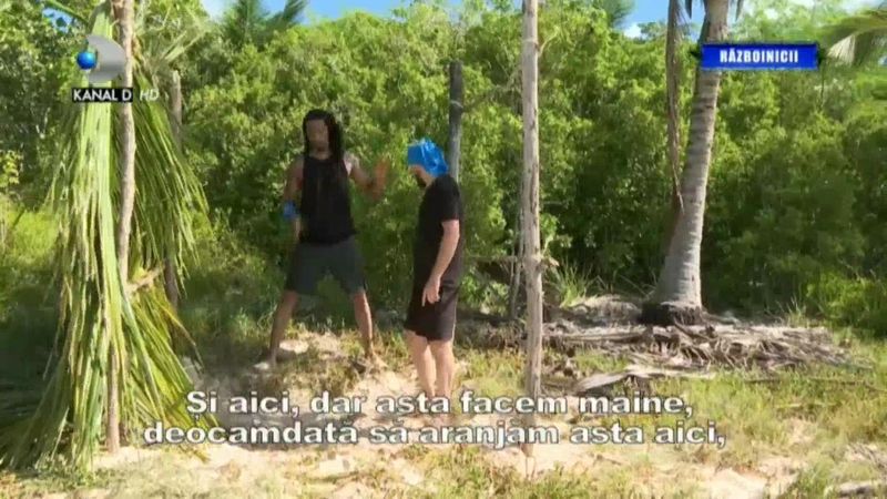 Survivor România 2021. Războinicii își construiesc toaletă
