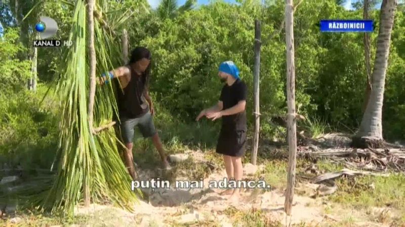 Survivor România 2021. Războinicii își construiesc toaletă
