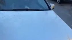 Imagini șocante în Capitală! Un bărbat lovește intenționat cu mașina un cărucior în care se afla un bebeluș