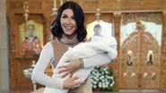 Sora Ilincăi Vandici și-a încreștinat bebelușul