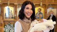 Sora Ilincăi Vandici și-a încreștinat bebelușul